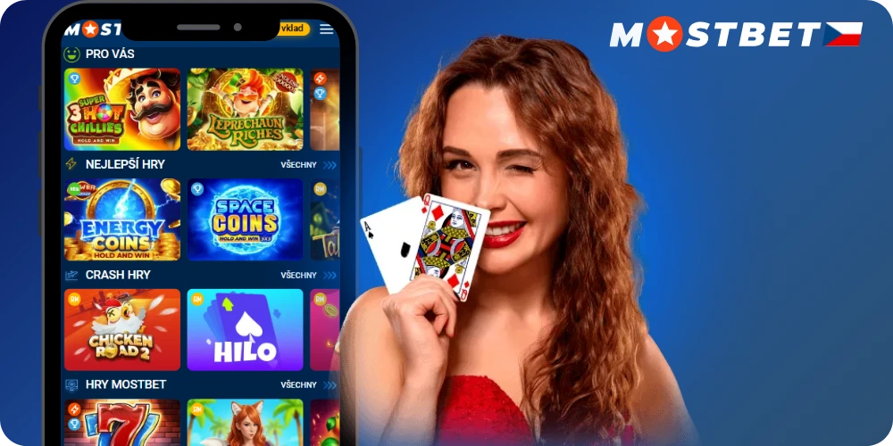 Vstup do Mostbet kasina